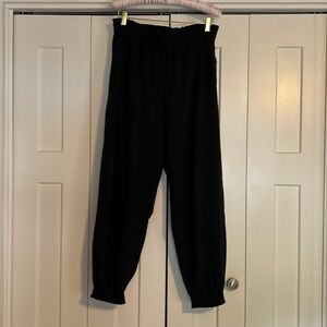 Black Athleta jogger pants